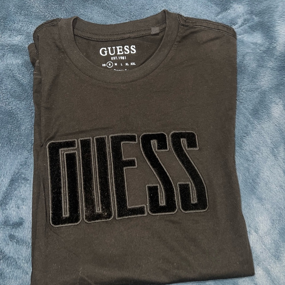 Guess Black Short Sleeve Tee